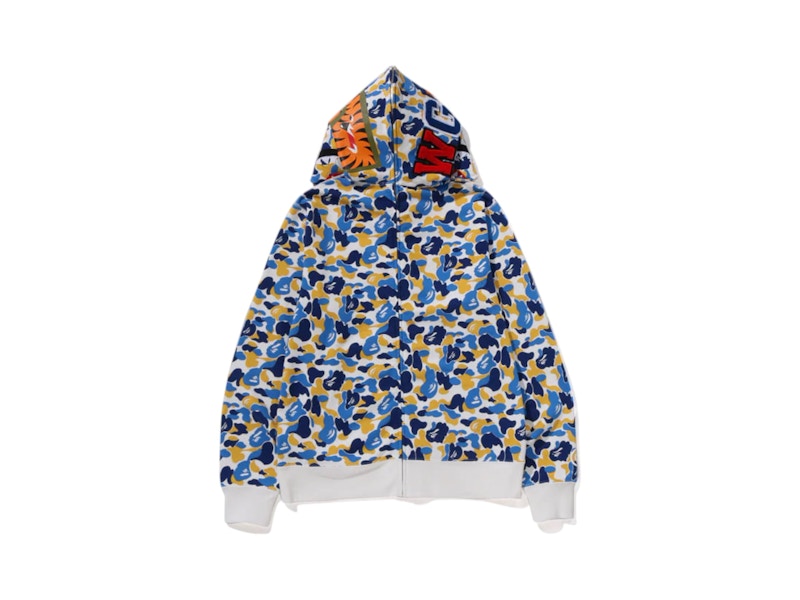 BAPE Store Shanghai Separate Shark Full Zip Hoodie Multicolor