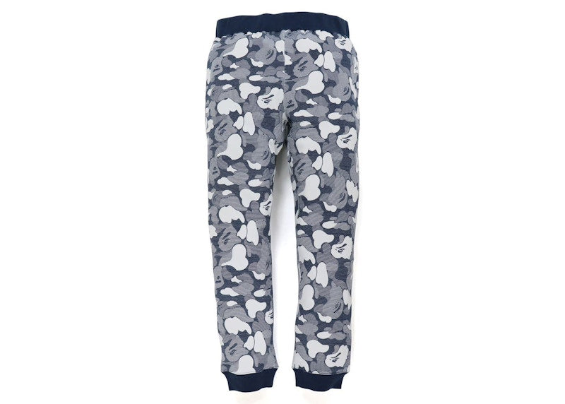 BAPE Stripe ABC Camo Sweat Pants Navy