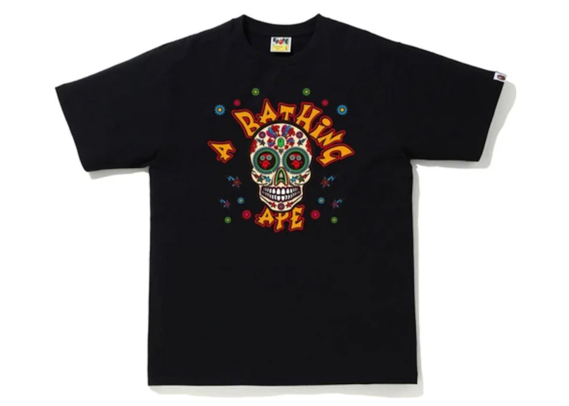 BAPE Sugar Skull Tee Black