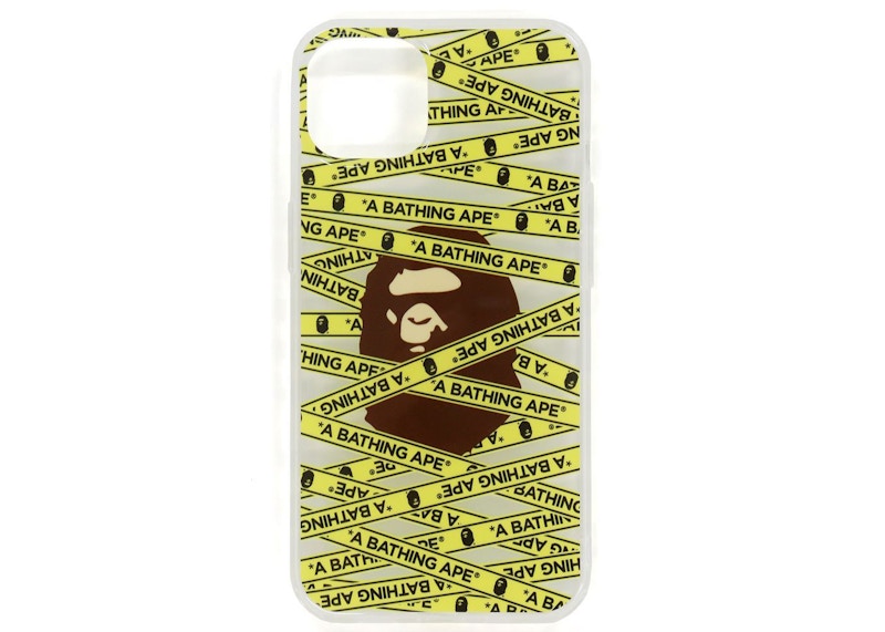 BAPE Tape Logo iPhone 13 Case Clear