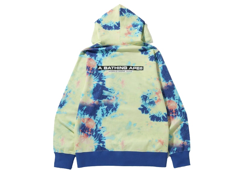 BAPE Tie Dye Pullover Hoodie Multi