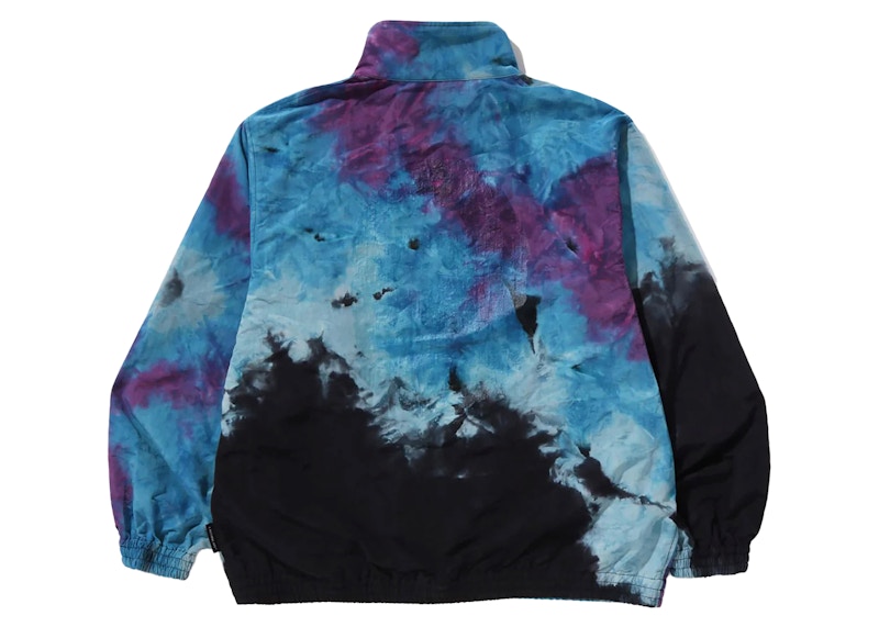 BAPE Tie Dye Track Jacket Black