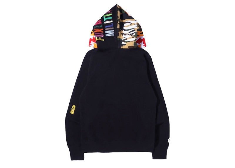 BAPE Tiger Full Zip Hoodie (FW21) Black