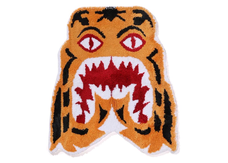 BAPE Tiger Rug Orange