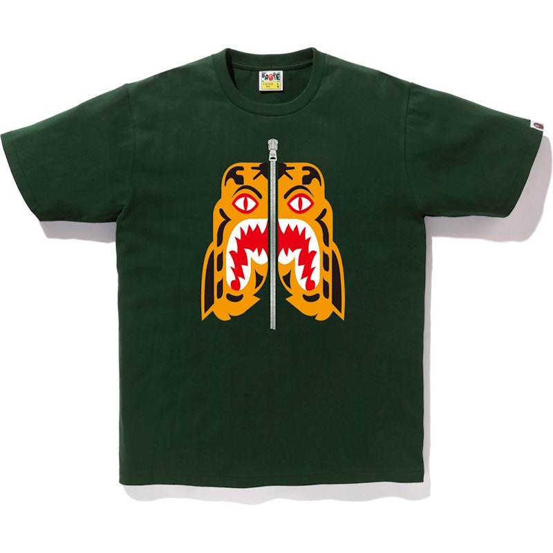 BAPE Tiger Tee Green