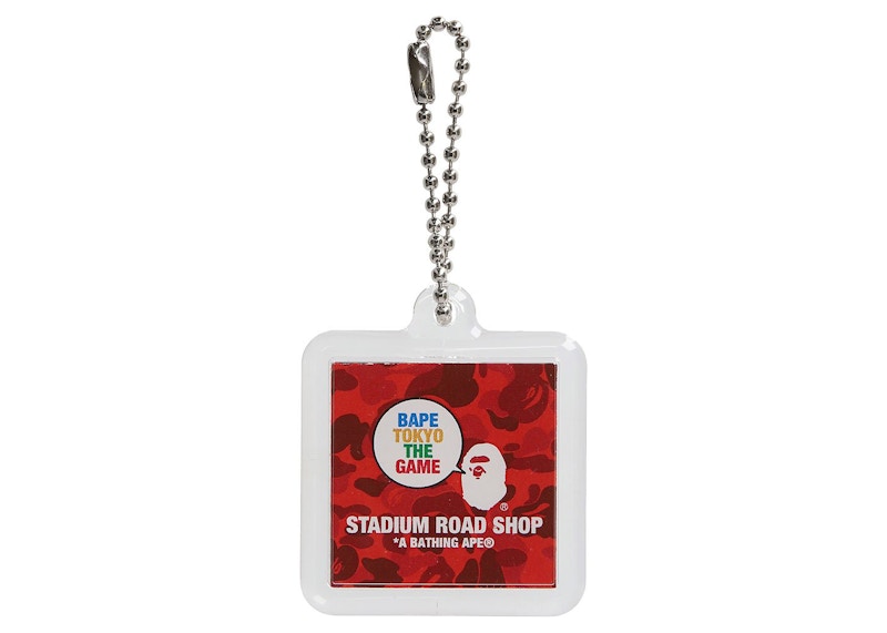 BAPE Tokyo The Game Keychain Red
