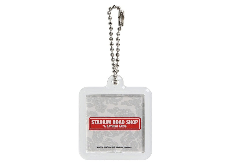 BAPE Tokyo The Game Keychain White