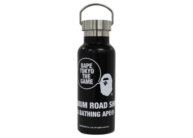 BAPE Tokyo The Game Stainless Steel Bottle Black