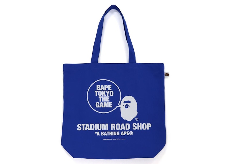 BAPE Tokyo The Game Tote Bag Blue