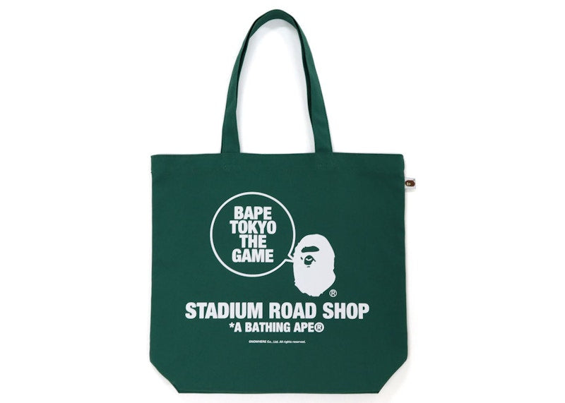 BAPE Tokyo The Game Tote Bag Green