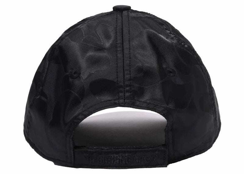 BAPE Tonal Solid Camo Cap Black