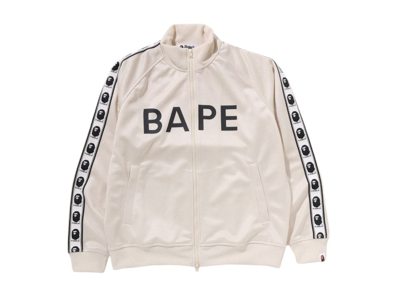 BAPE Track Jacket Ivory