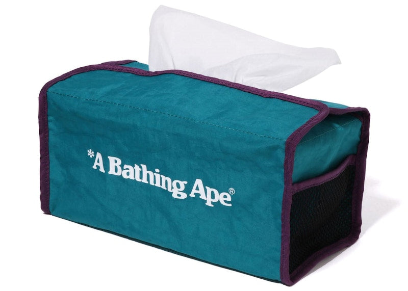 BAPE Travel Tissue Case Green