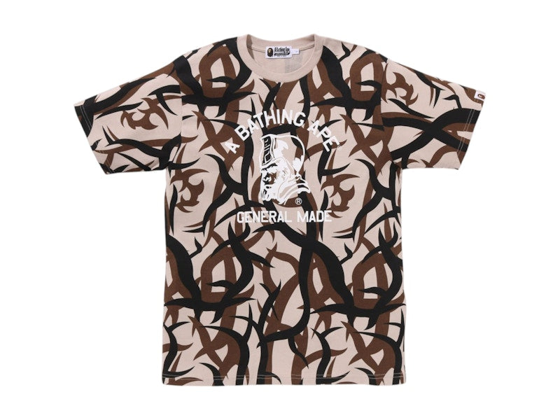 BAPE Trial Camo General Tee Beige