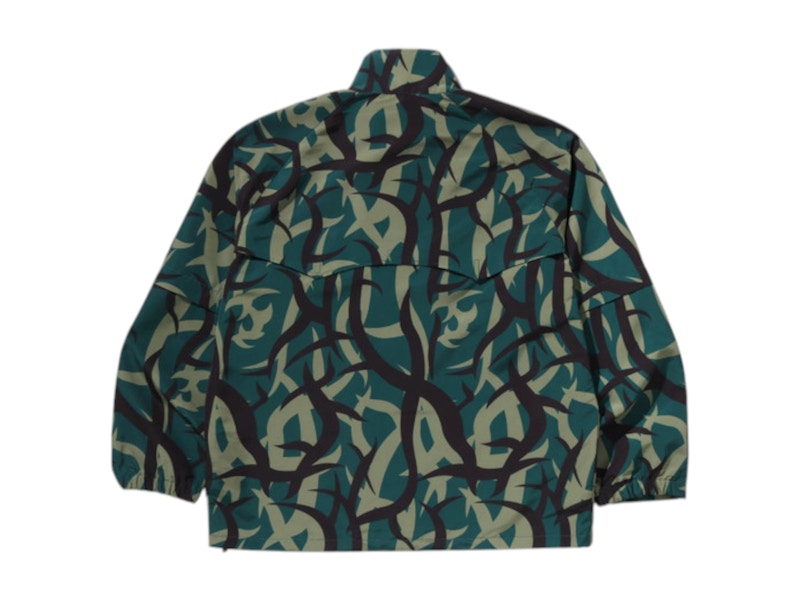 BAPE Trial Camo Rain Jacket Green