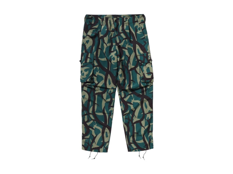 BAPE Trial Camo Regular Fit 6 Pocket Pants Green