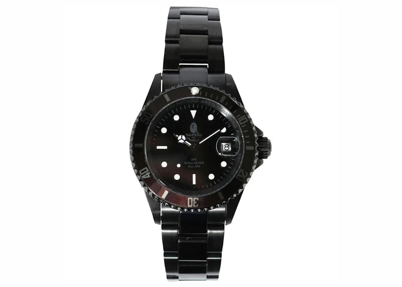BAPE Type 1 BAPEX Relax Watch Black