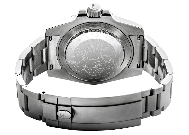 BAPE Type 1 BAPEX Watch (SS21) Silver