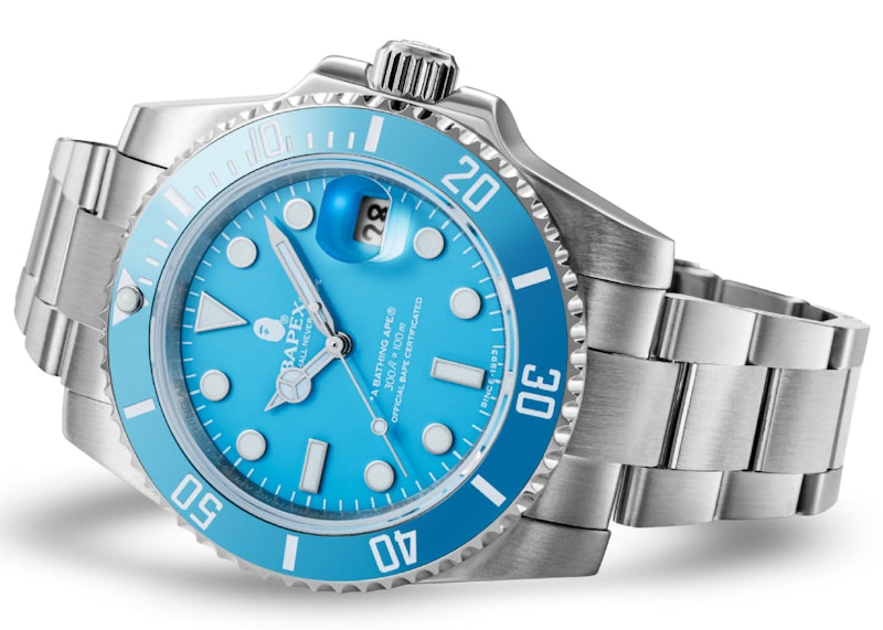 BAPE Type 1 Bapex Watch Blue