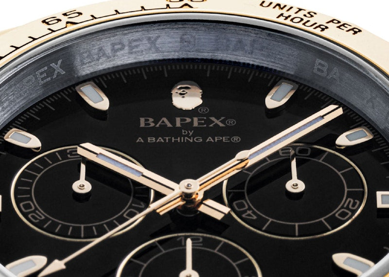 BAPE Type 4 BAPEX Watch Silver/Gold