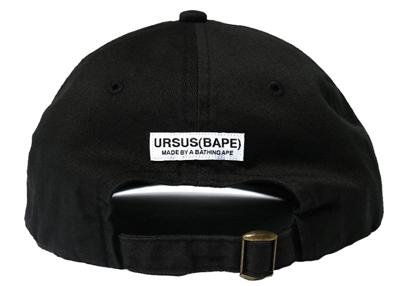 BAPE Ursus Panel Cap Black