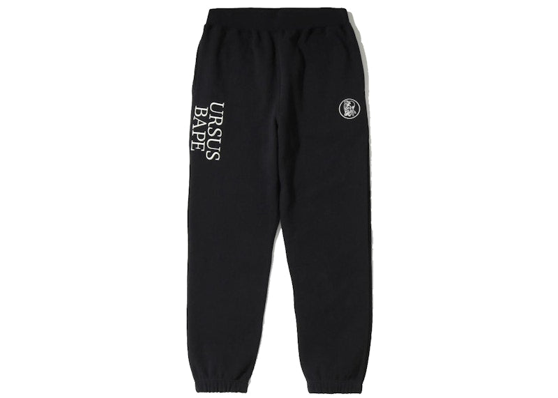 BAPE Ursus Sweatpants Black