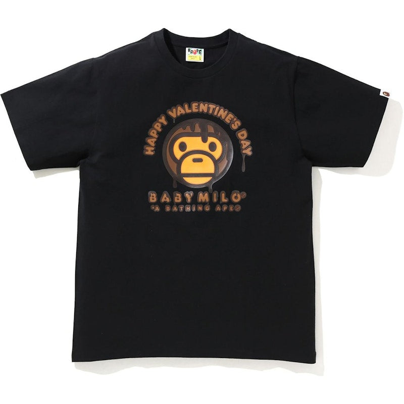 BAPE Valentine Chocolate Baby Milo Tee Black