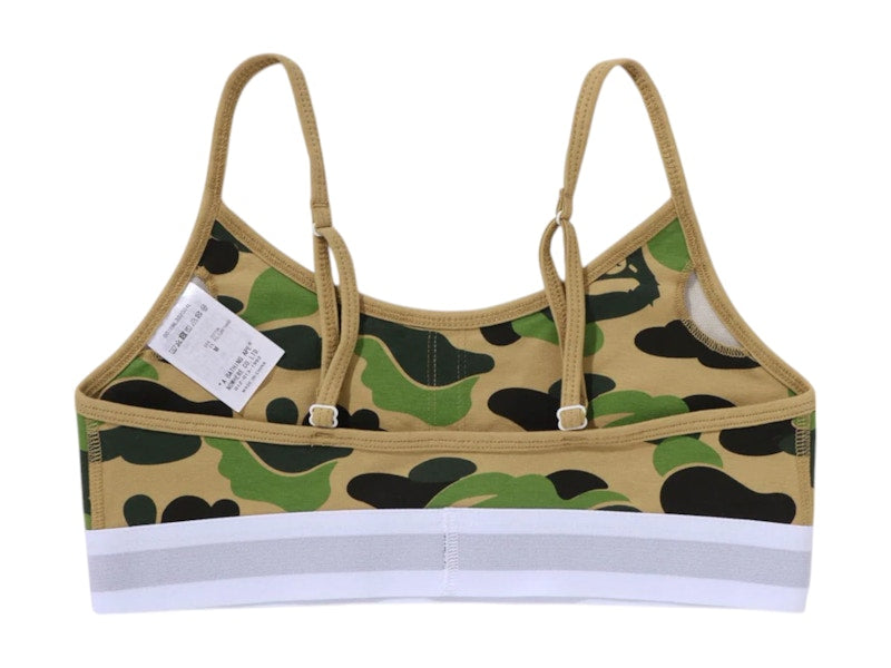 BAPE Women's ABC Camo Sport Bra (SS25) Green