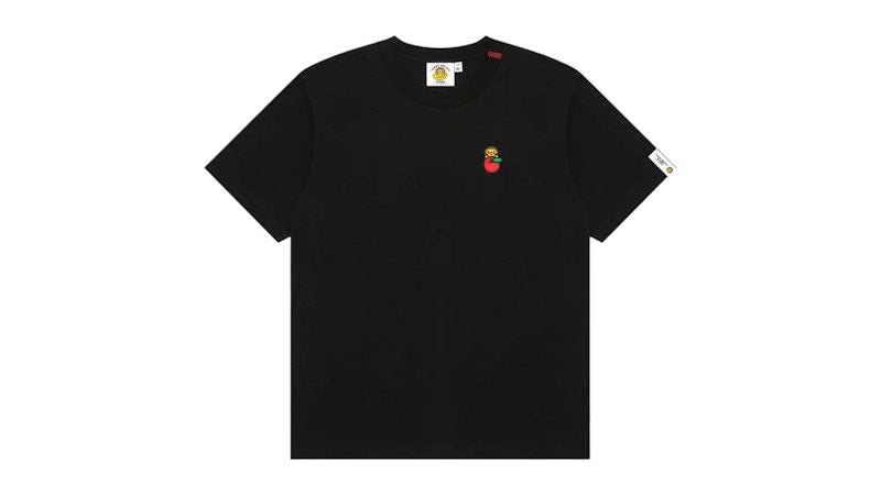 BAPE Women's Baby Milo Apple Tee Black