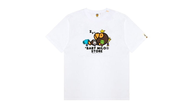 BAPE Women's Baby Milo Graphic Print III Tee (SS25) White