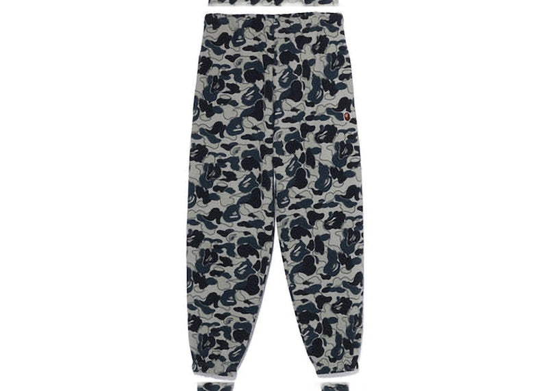 BAPE Womens Cookie Camo 2 Oversized Sweatpants Beige