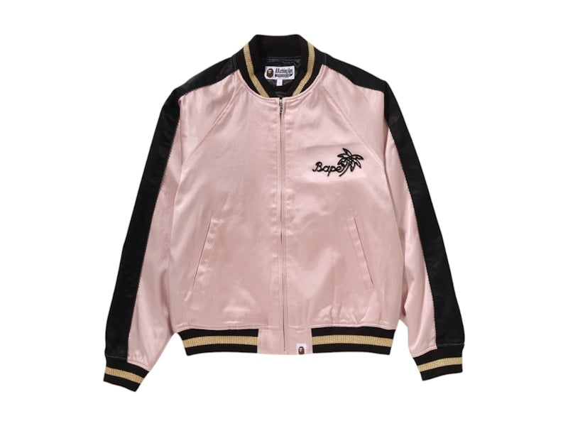 BAPE Women's Neon Ape Head Souvenir Jacket Multicolor