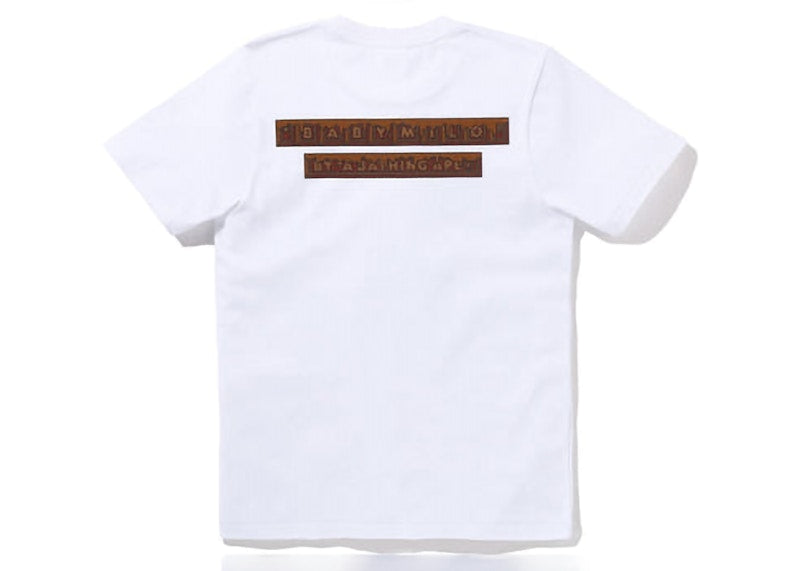BAPE Womens Valentine Chocolate Baby Milo Tee (SS23) White
