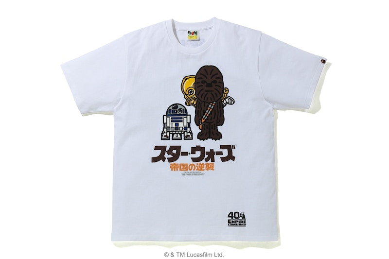 BAPE X Star Wars Chewbacca Tee (SS20) White