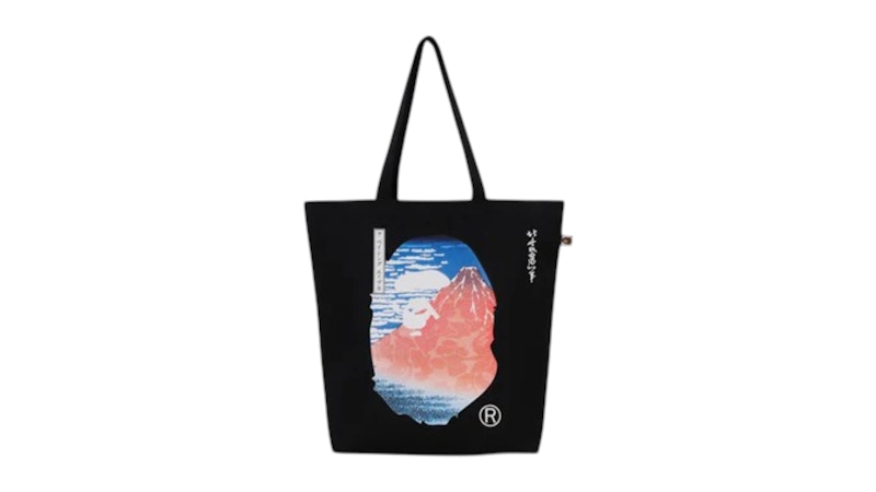 BAPE X Ukiyo-E Tote Bag Orange