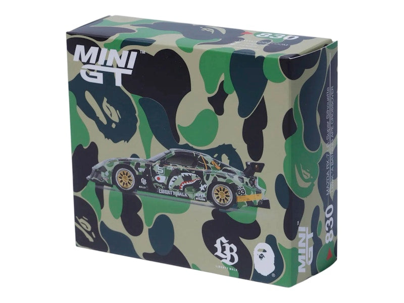 BAPE XLBWK Mini GT ABC Camo FD RX7 1/64 Green