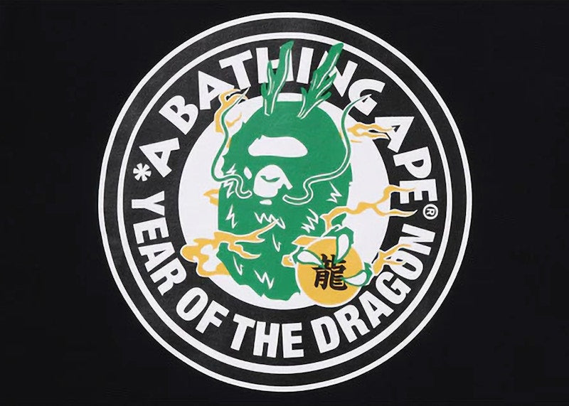 BAPE Year Of The Dragon Tee Black