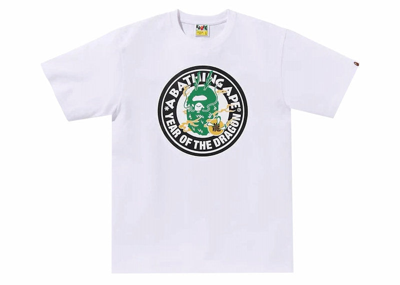 BAPE Year Of The Dragon Tee White