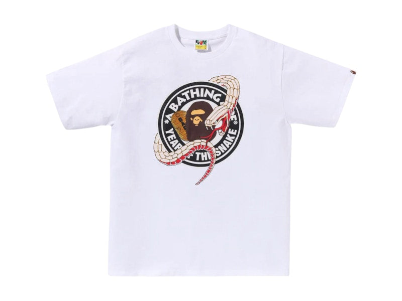 BAPE Year Of The Snake Tee White
