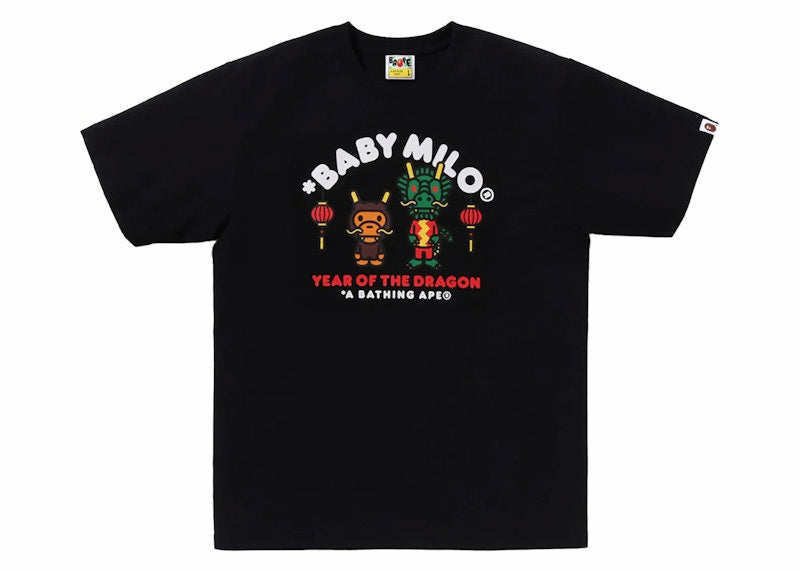 BAPE Year of the Dragon Baby Milo Tee Black