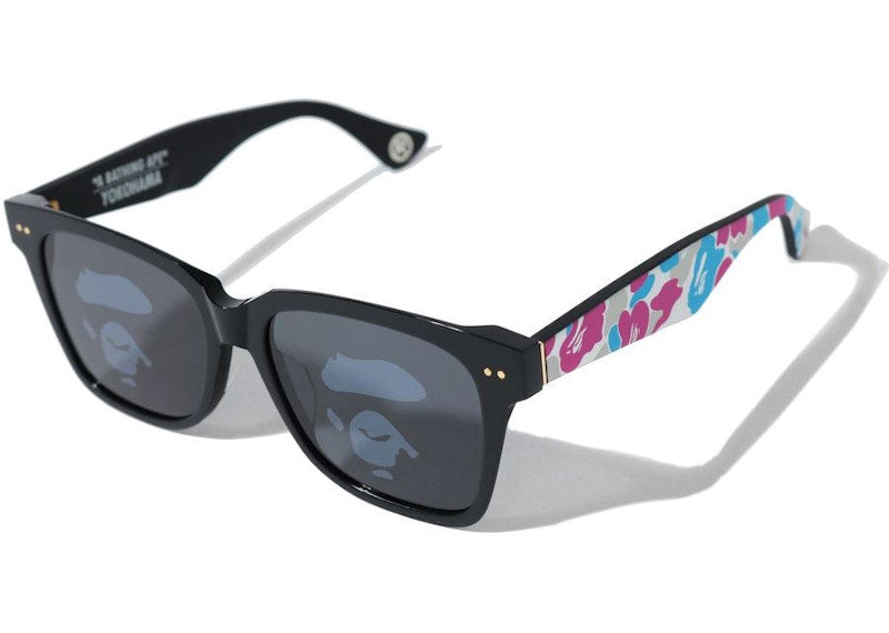 BAPE Yokohama Sunglasses Black/Pink