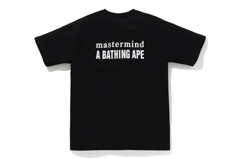 BAPE vs. Mastermind Logo Tee Black/White