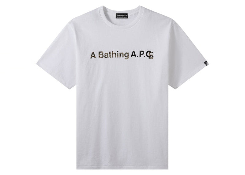 BAPE x A.P.C A Bathing A.P.C. T-shirt White