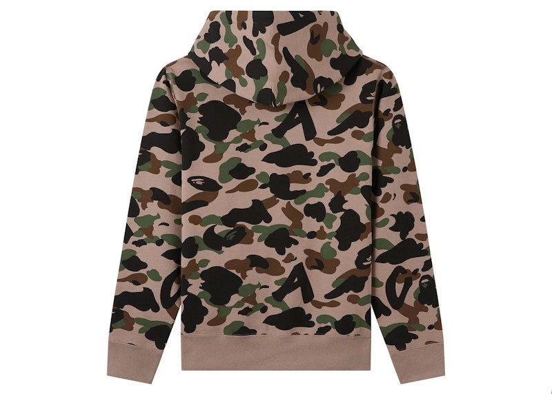 BAPE x A.P.C Guthrie Hoodie Khaki Green