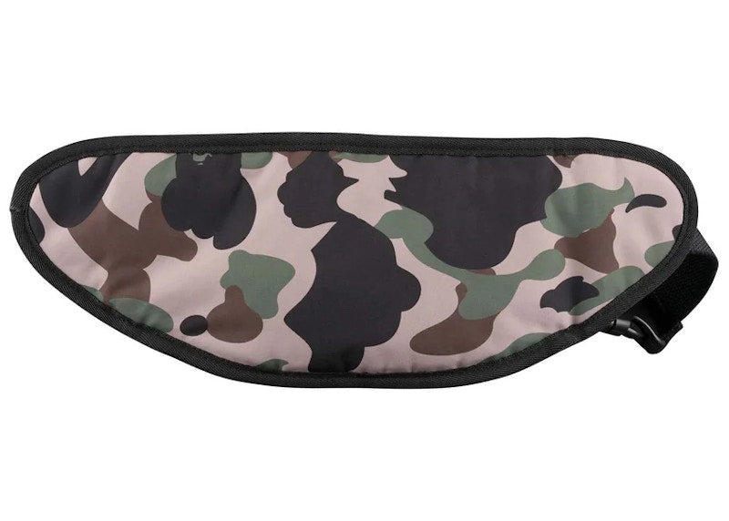 BAPE x A.P.C Pizza Body Bag Khaki Green