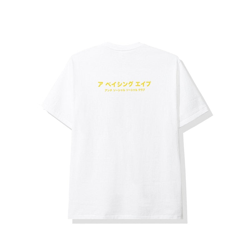 BAPE x Anti Social Social Club ABC Camo Box Tee White/Pink
