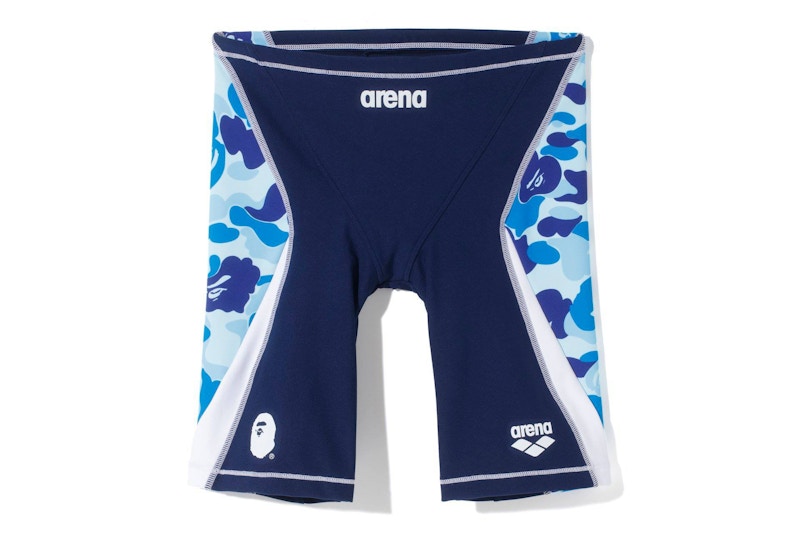 BAPE x Arena Half Spats Swimwear Blue