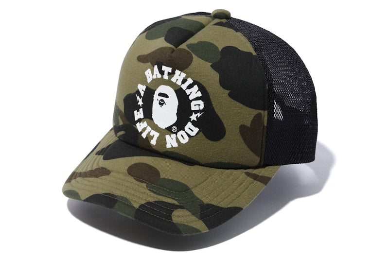 BAPE x Big Sean 1st Camo Don Life Mesh Cap Green