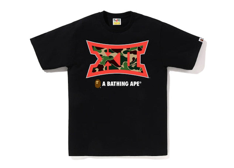 BAPE x Big XII Tee Black