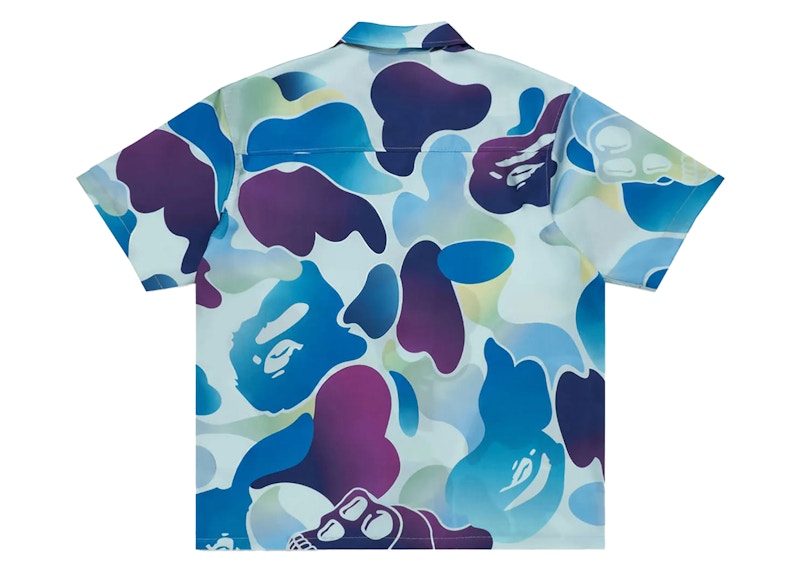 BAPE x Bored Ape Yacht Club Hawaiian Shirt Blue
